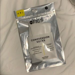 FIGS Compression Socks - White